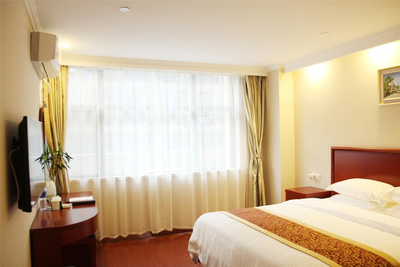 Greentree Inn Xi'An Railway Station Airport Bus Wulukou Subway Station Business Hotel Exteriér fotografie